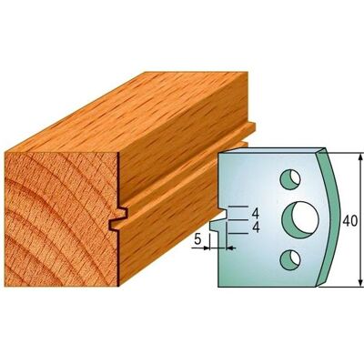CMT, Cutter, 690.074 Profilmesserpaar Höhe 40 mm Nummer 74 CMT, Cutter, 690.074 Profilmesserpaar Höhe 40 mm Nummer 74