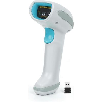 Digitus Advanced Barcode Scanner, Wireless, 1D/2D 2m/s, 1280x1024, IP52 (1D-Barcodes, 2D-Barcodes, QR-Code), Barcode Scanner, Weiss Digitus Advanced Barcode Scanner, Wireless, 1D/2D 2m/s, 1280x1024, IP52 (1D-Barcodes, 2D-Barcodes, QR-Code), Barcode Scanner, Weiss