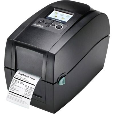 Godex RT200i - Etikettendrucker - Thermodirekt / Thermotransfer (203 dpi), Etikettendrucker, Schwarz Godex RT200i - Etikettendrucker - Thermodirekt / Thermotransfer (203 dpi), Etikettendrucker, Schwarz