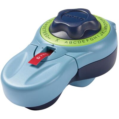 Dymo Junior Prägegerät, Beschriftungsgerät, Blau, Grün Dymo Junior Prägegerät, Beschriftungsgerät, Blau, Grün