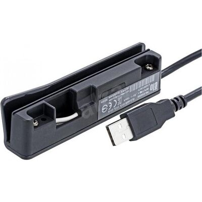 ēlo Magnetic Stripe Reader (USB), Speicherkartenlesegerät, Schwarz ēlo Magnetic Stripe Reader (USB), Speicherkartenlesegerät, Schwarz