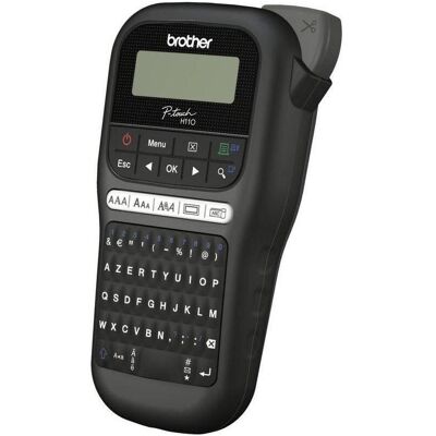Brother P-Touch PT-H110 QWERTY, Beschriftungsgerät, Schwarz Brother P-Touch PT-H110 QWERTY, Beschriftungsgerät, Schwarz