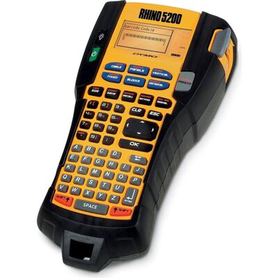 Dymo Etikettendrucker RHINO 5200 KitCase (UK) (180 dpi), Etikettendrucker, Schwarz Dymo Etikettendrucker RHINO 5200 KitCase (UK) (180 dpi), Etikettendrucker, Schwarz