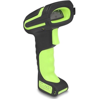 Delock Industrie Barcode Scanner 1D und 2D für 433 MHz oder (1D-Barcodes, 2D-Barcodes), Barcode Scanner, Schwarz, Grün Delock Industrie Barcode Scanner 1D und 2D für 433 MHz oder (1D-Barcodes, 2D-Barcodes), Barcode Scanner, Schwarz, Grün