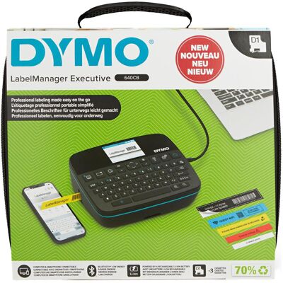Dymo LabelManager Executive 640 CB Etikettendrucker, Beschriftungsgerät, Schwarz Dymo LabelManager Executive 640 CB Etikettendrucker, Beschriftungsgerät, Schwarz
