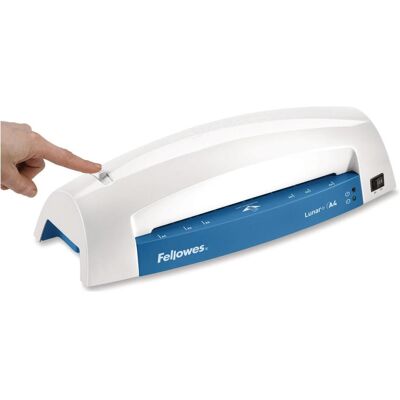 Fellowes Laminiergerät, Laminiergerät LUNAR+ A4 blau (80 - 125 µm, A4) Fellowes Laminiergerät, Laminiergerät LUNAR+ A4 blau (80 - 125 µm, A4)