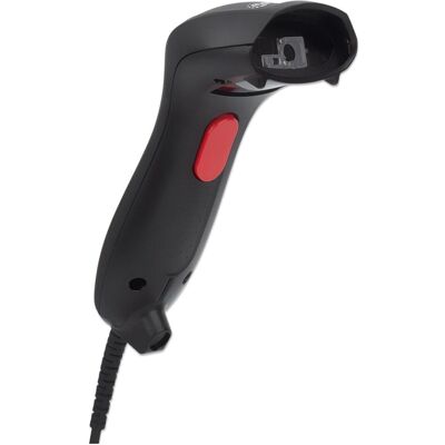 Manhattan 1D/2D, weisse LED, CCD 60 fps USB (1D-Barcodes, 2D-Barcodes), Barcode Scanner, Schwarz Manhattan 1D/2D, weisse LED, CCD 60 fps USB (1D-Barcodes, 2D-Barcodes), Barcode Scanner, Schwarz