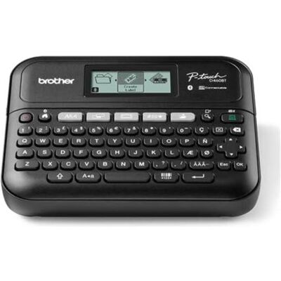 Brother Pt-D460bt Etikettendrucker Für PC, Mit Bluetooth, Beschriftungsgerät, Schwarz Brother Pt-D460bt Etikettendrucker Für PC, Mit Bluetooth, Beschriftungsgerät, Schwarz