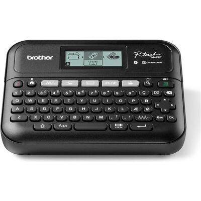 Brother P-Touch PT-D460BTVP, Beschriftungsgerät, Schwarz Brother P-Touch PT-D460BTVP, Beschriftungsgerät, Schwarz