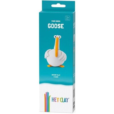 Tm, Modelliermasse, Hey Clay Vögel Plastikmasse vom Bauernhof Gęś Tm, Modelliermasse, Hey Clay Vögel Plastikmasse vom Bauernhof Gęś