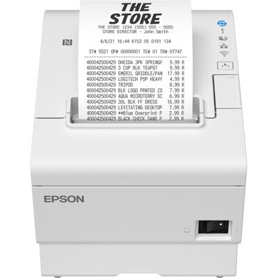 Epson T88Vii (111) - Thermo-Kassensystem - 180x180 DPI - Weiß Epson T88Vii (111) - Thermo-Kassensystem - 180x180 DPI - Weiß