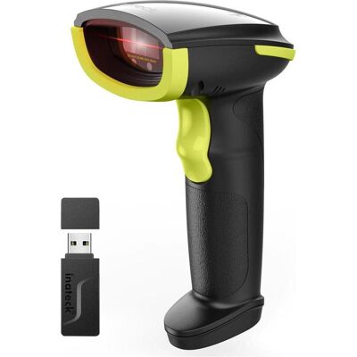 Inateck Barcodescanner 21 AI black (BCST-21-AI green), Barcode Scanner, Grün, Schwarz Inateck Barcodescanner 21 AI black (BCST-21-AI green), Barcode Scanner, Grün, Schwarz