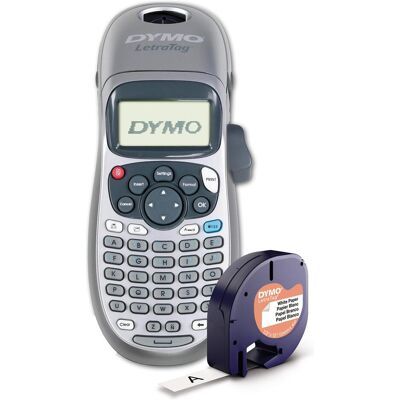 Dymo LetraTag LT-100H Beschriftungsgerät, Beschriftungsgerät, Grau, Silber Dymo LetraTag LT-100H Beschriftungsgerät, Beschriftungsgerät, Grau, Silber