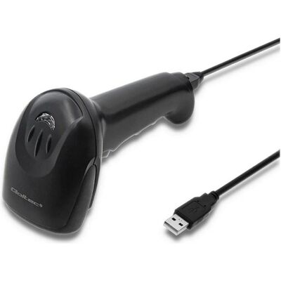 Qoltec 50866 barcode reader Handheld bar code reader 1D Laser Black (1D-Barcodes), Barcode Scanner, Schwarz Qoltec 50866 barcode reader Handheld bar code reader 1D Laser Black (1D-Barcodes), Barcode Scanner, Schwarz