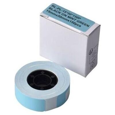 G&G, Etikettenrolle, Etikettenrolle (150 Labels 15 x 50mm) Minzgrün (15 mm) G&G, Etikettenrolle, Etikettenrolle (150 Labels 15 x 50mm) Minzgrün (15 mm)
