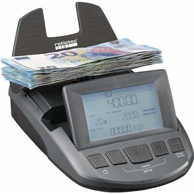ratiotec, Geldzähler, Geldwaage RS 1000 (Made in Germany) (Geldscheinzähler, Münzzähler) ratiotec, Geldzähler, Geldwaage RS 1000 (Made in Germany) (Geldscheinzähler, Münzzähler)