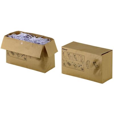 Rexel Abfallsäcke,32 Liter, 50 Stück, Abfallsack, Braun Rexel Abfallsäcke,32 Liter, 50 Stück, Abfallsack, Braun
