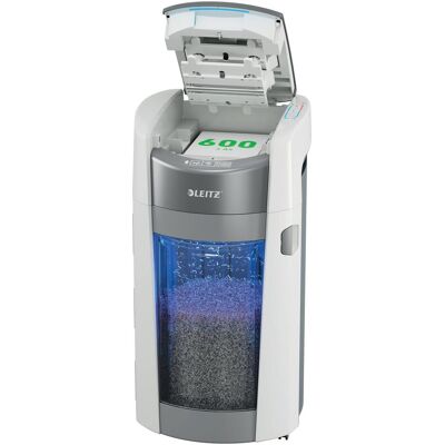 Leitz, Aktenvernichter, IQ OptiMax Office Pro 600 Automatischer Aktenvernichter, P5 (Microschnitt) Leitz, Aktenvernichter, IQ OptiMax Office Pro 600 Automatischer Aktenvernichter, P5 (Microschnitt)