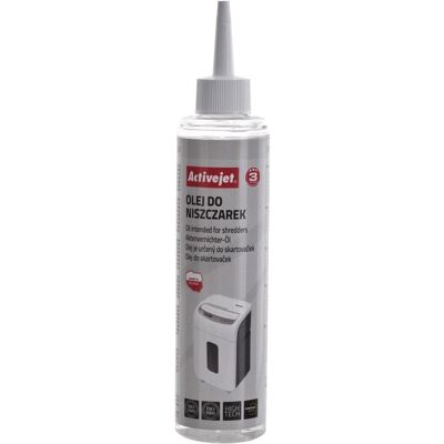 Activejet, Aktenvernichter Zubehör, ASO-250 Schredderöl 250 ml Activejet, Aktenvernichter Zubehör, ASO-250 Schredderöl 250 ml