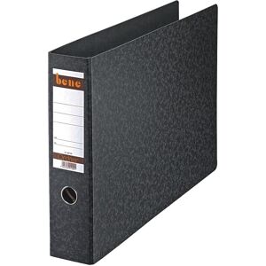 Bene, Ordner, Ordner A3 quer 75mm Hartpappe schwarz (DIN A3 quer, 75 mm, 1 Stk.) Bene, Ordner, Ordner A3 quer 75mm Hartpappe schwarz (DIN A3 quer, 75 mm, 1 Stk.)