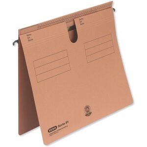 Elba, Mappe, Hängehefter Sorte 81, überstehende Reiterfalz, orange Manilakarton 250 g-qm, Metallhängeschiene, kau (A4, 1x) Elba, Mappe, Hängehefter Sorte 81, überstehende Reiterfalz, orange Manilakarton 250 g-qm, Metallhängeschiene, kau (A4, 1x)