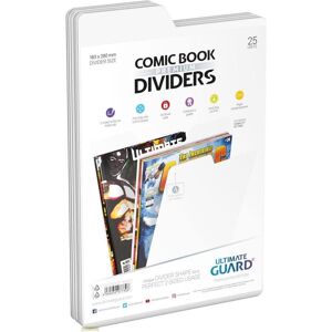 Ultimate Guard, Ordner Zubehör, UGD020023 - Comic Book Dividers, weiss Ultimate Guard, Ordner Zubehör, UGD020023 - Comic Book Dividers, weiss