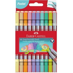 Faber-Castell, Malstifte, Doppelfasermaler Pastell (10x) Faber-Castell, Malstifte, Doppelfasermaler Pastell (10x)