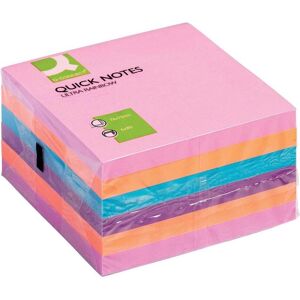 Q-Connect, Haftnotiz, Haftnotizen Quick Notes Ultra Rainbow sortiert (76 x 76 mm) Q-Connect, Haftnotiz, Haftnotizen Quick Notes Ultra Rainbow sortiert (76 x 76 mm)