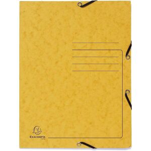 Exacompta, Mappe, 25 Eckspanner DIN A4 gelb (A4, 25x) Exacompta, Mappe, 25 Eckspanner DIN A4 gelb (A4, 25x)