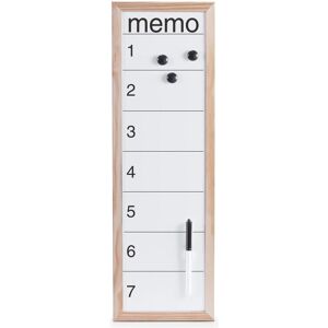 Zeller Present, Pinnwand, Magnet-/Schreibtafel "Memo" natur (Magnettafel) Zeller Present, Pinnwand, Magnet-/Schreibtafel "Memo" natur (Magnettafel)