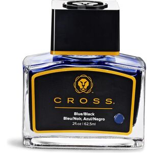 Cross, Ersatzpatronen + Tintenfass, Tintenglas blauschwarz (Blau, 62.50 ml) Cross, Ersatzpatronen + Tintenfass, Tintenglas blauschwarz (Blau, 62.50 ml)