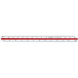 DUX, Lineal, Dreikant-Massstab 30cm (30 cm, Kunststoff) DUX, Lineal, Dreikant-Massstab 30cm (30 cm, Kunststoff)