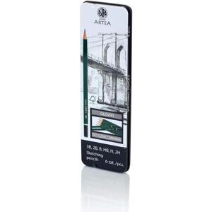 Astra, Bleistift, Skizzierstifte 6 Stk. (2B, 2H, 3B, B, H, HB, 6x) Astra, Bleistift, Skizzierstifte 6 Stk. (2B, 2H, 3B, B, H, HB, 6x)