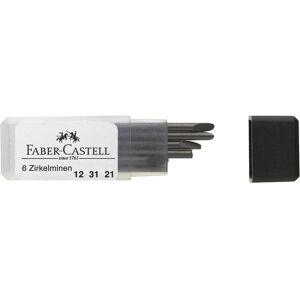 Faber-Castell, Bleistiftminen, Zirkelminendose (6 Stk., 2 mm, H) Faber-Castell, Bleistiftminen, Zirkelminendose (6 Stk., 2 mm, H)