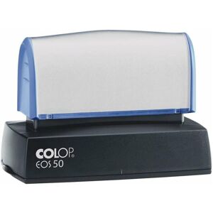 Colop, Stempel, Textstempel, individualisierbar EOS 50 selbstfärbend blau, schwarz, rot Colop, Stempel, Textstempel, individualisierbar EOS 50 selbstfärbend blau, schwarz, rot