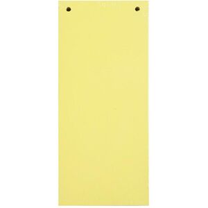 Exacompta, Ordner Zubehör, Trennstreifen 10.5 x 24 cm, 100 Stk. - gelb Exacompta, Ordner Zubehör, Trennstreifen 10.5 x 24 cm, 100 Stk. - gelb