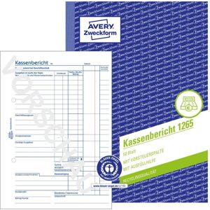 Avery Formular, Recycling Kassenbericht (50x) Avery Formular, Recycling Kassenbericht (50x)
