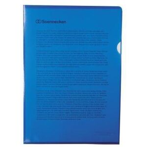 Soennecken, Mappe, Sichthülle 1514 DIN A4 PP blau 100 St./Pack. (A4, 100x) Soennecken, Mappe, Sichthülle 1514 DIN A4 PP blau 100 St./Pack. (A4, 100x)