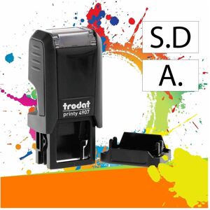 Trodat, Stempel, Printy 4907 -Selbstfärbendes Stempelkissen - Stempel mit Wunschtext personalisieren - 1 zeile Trodat, Stempel, Printy 4907 -Selbstfärbendes Stempelkissen - Stempel mit Wunschtext personalisieren - 1 zeile