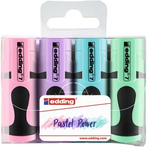 Edding, Marker, Leuchtmarker Mini 7 Pastel Power 4 Stück (4x) Edding, Marker, Leuchtmarker Mini 7 Pastel Power 4 Stück (4x)