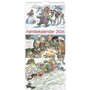 Mayland-Burde, Kalender, Familiekalender Otto Dickmeiss & Lilja Scherfig 2026 Mayland-Burde, Kalender, Familiekalender Otto Dickmeiss & Lilja Scherfig 2026