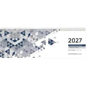 Neumann, Kalender, Tischquerkalender 1W/1S 29,6x9,9cm blau Neumann, Kalender, Tischquerkalender 1W/1S 29,6x9,9cm blau