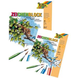 Folia, Heft + Block, Mahlblock (A4, Blanko) Folia, Heft + Block, Mahlblock (A4, Blanko)