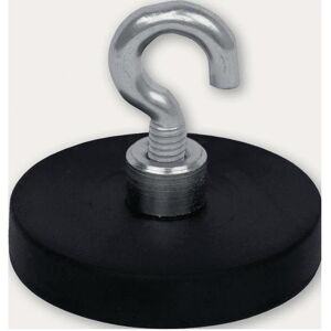 Eichner, Magnet, Neodymmagnet Ø 31 mm gummierter Magnet, mit Haken Ø 6,4 mm (5x) Eichner, Magnet, Neodymmagnet Ø 31 mm gummierter Magnet, mit Haken Ø 6,4 mm (5x)