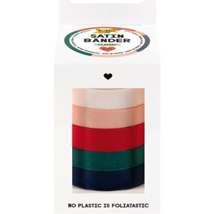 Folia, Geschenkverpackung, Satinbänder Classic (5x) Folia, Geschenkverpackung, Satinbänder Classic (5x)