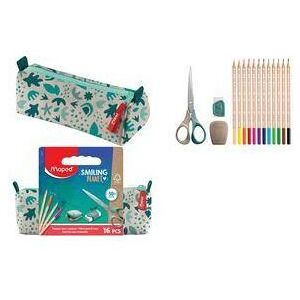 Maped, Etui, Bestücktes Etui SMILING PLANET 16 Teile Maped, Etui, Bestücktes Etui SMILING PLANET 16 Teile