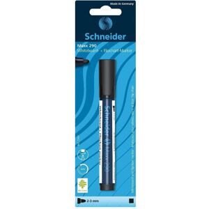 Schneider, Marker, Board-Marker Maxx 290 nachfüllbar 2-3 mm schwarz Blisterkarte (1x) Schneider, Marker, Board-Marker Maxx 290 nachfüllbar 2-3 mm schwarz Blisterkarte (1x)