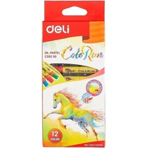 Deli, Malstifte, ColoRun Ölpastelle 12 DELI-Farben (12x) Deli, Malstifte, ColoRun Ölpastelle 12 DELI-Farben (12x)