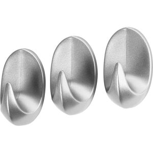 5x My Basics, Klebehaken + Klebenagel, Haken oval klein matt-ch3er Karte 5x My Basics, Klebehaken + Klebenagel, Haken oval klein matt-ch3er Karte