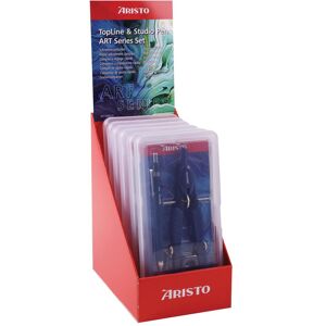 Aristo Display TopLine Zirkel+Studio-Pen 6er je 3x 55808, 55809, Zirkel, Rot Aristo Display TopLine Zirkel+Studio-Pen 6er je 3x 55808, 55809, Zirkel, Rot